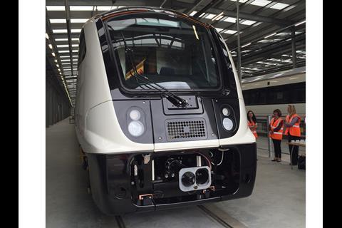 The Crossrail Class 345 EMUs are part of Bombardier’s Aventra family.